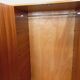 Vintage oak wardrobe from the 1960s.