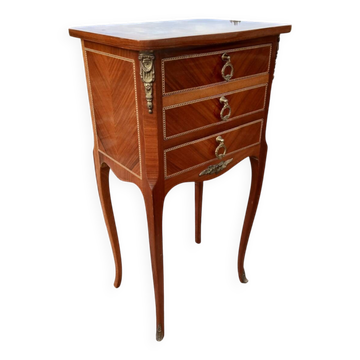Antique bedside table