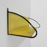 Pilastro wall rack with perforated steel plate