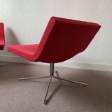 Vintage Scandinavian low chairs