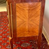 Commode Style Transition Louis XV marqueterie et bronze