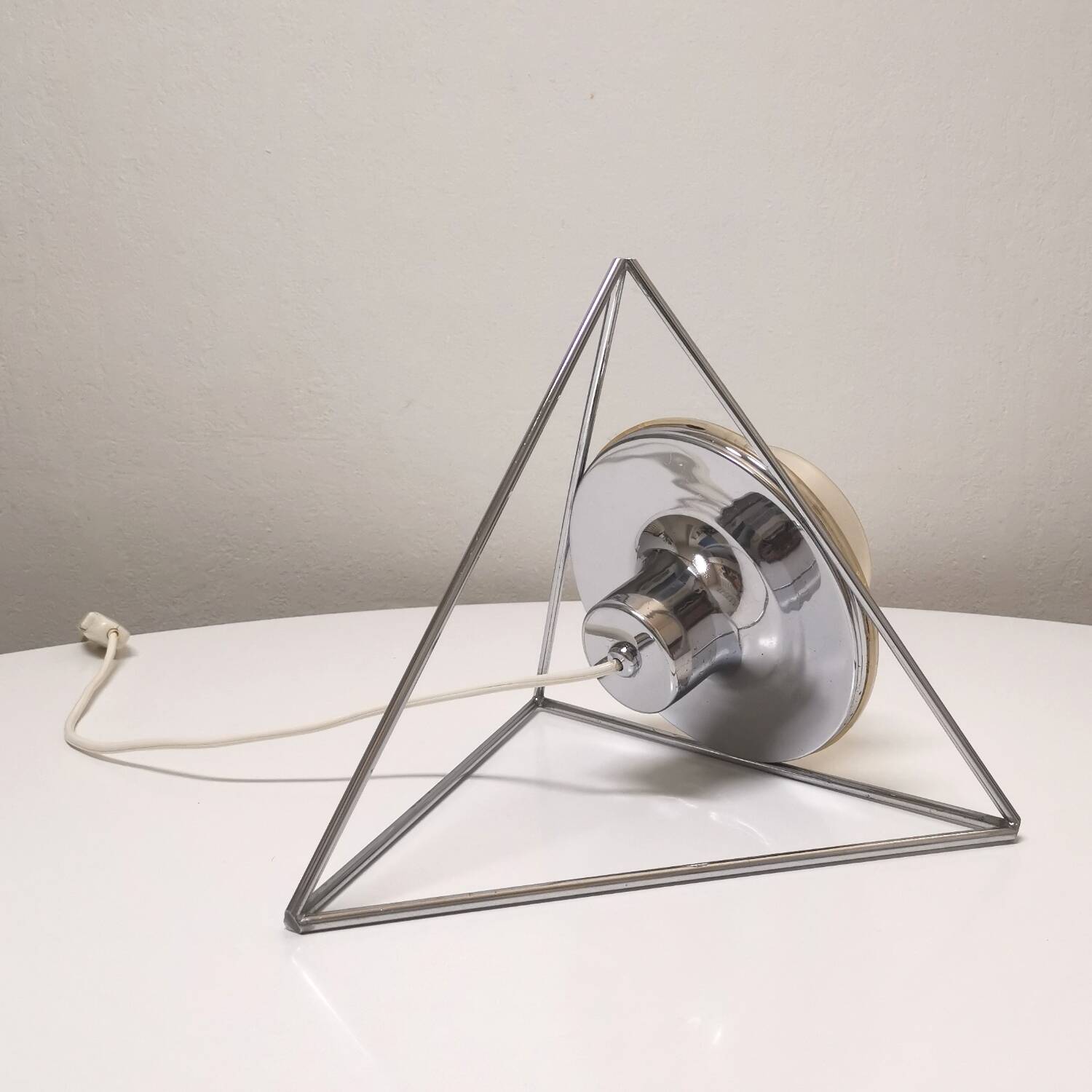 Poliedra designer lamp, Felice Ragazzo, Guzzini