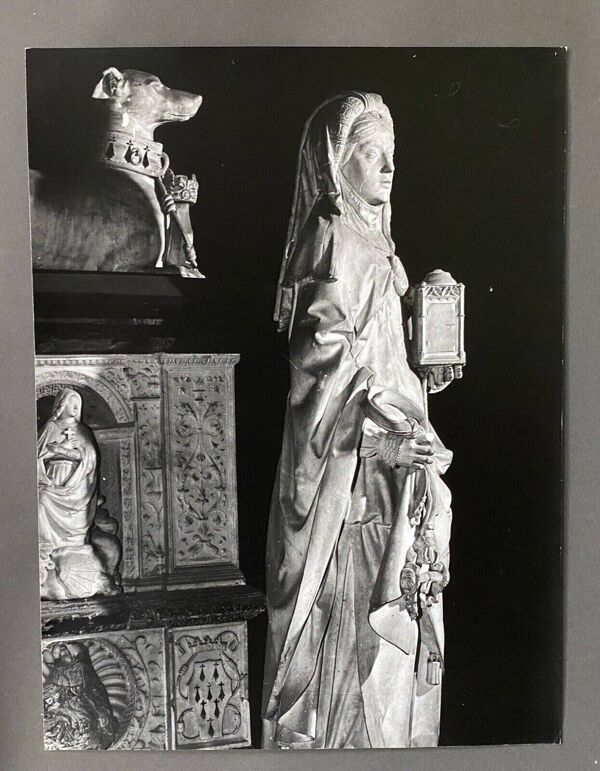 Photo argentique Bernard Darot XXe Femme à la Lanterne