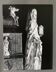 Silver photo Bernard Darot 20th Woman with a Lantern