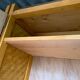 Bamboo cabinet woven and modular pine vintage 1960