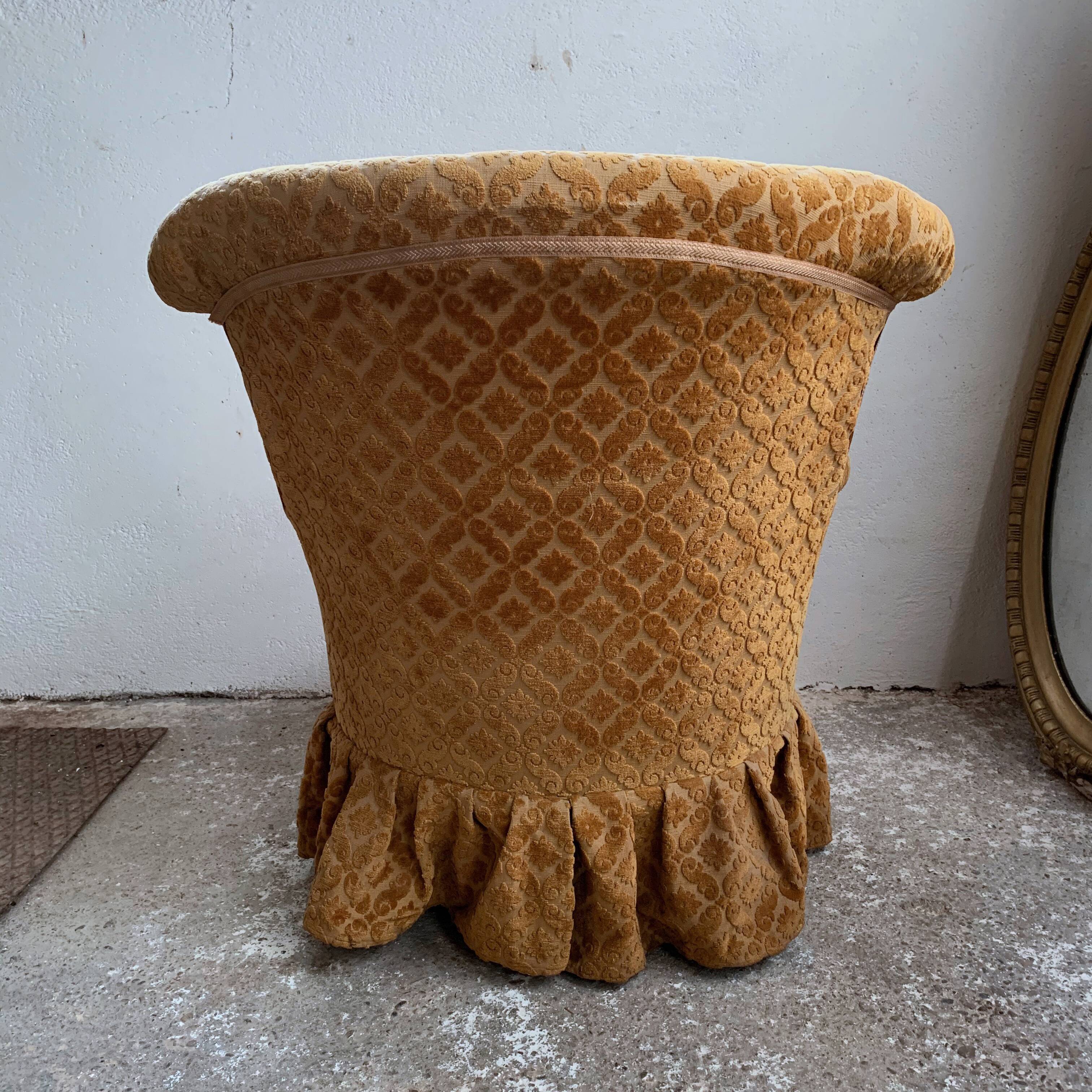 Napoleon III toad chair