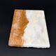 Vintage ashtray in solid onyx - Brutalist object, 60s/70s