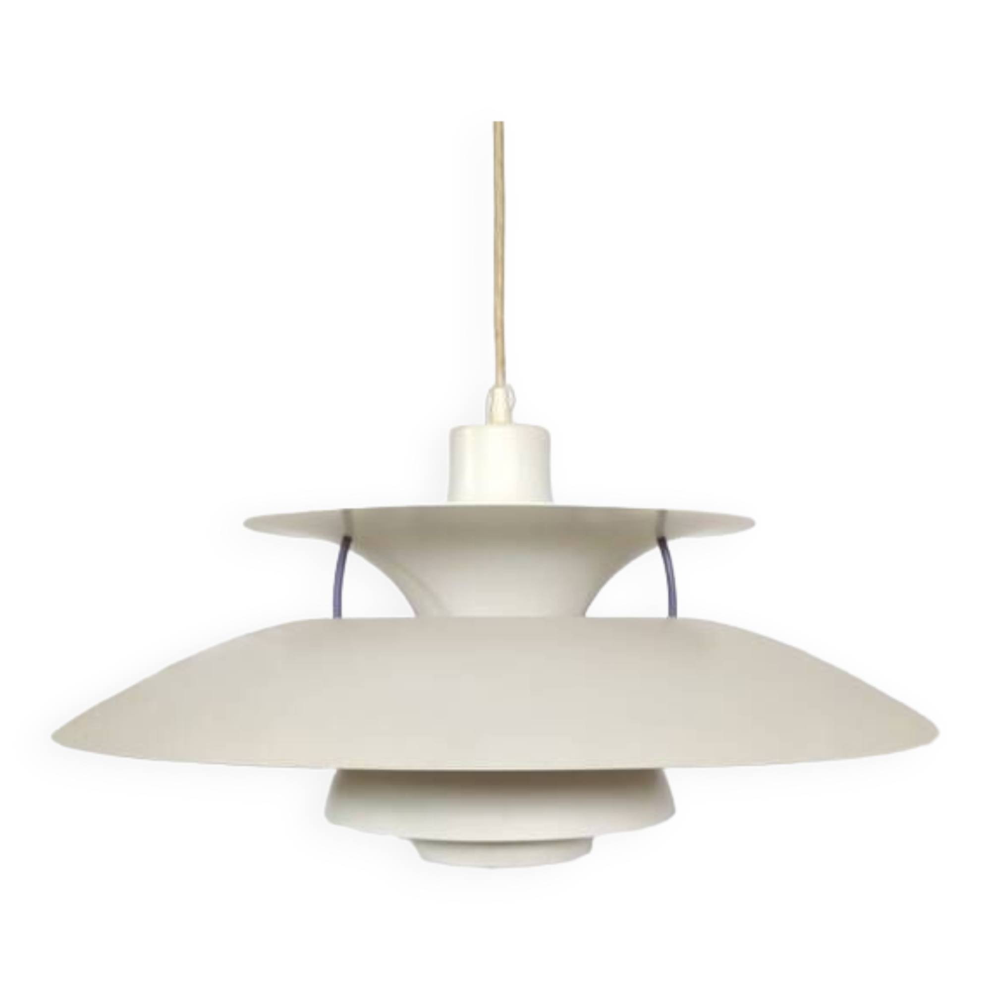 PH5 pendant light produced by Louis Poulsen and designed by Poul Henningsen
