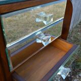 Bedside table art deco mirror