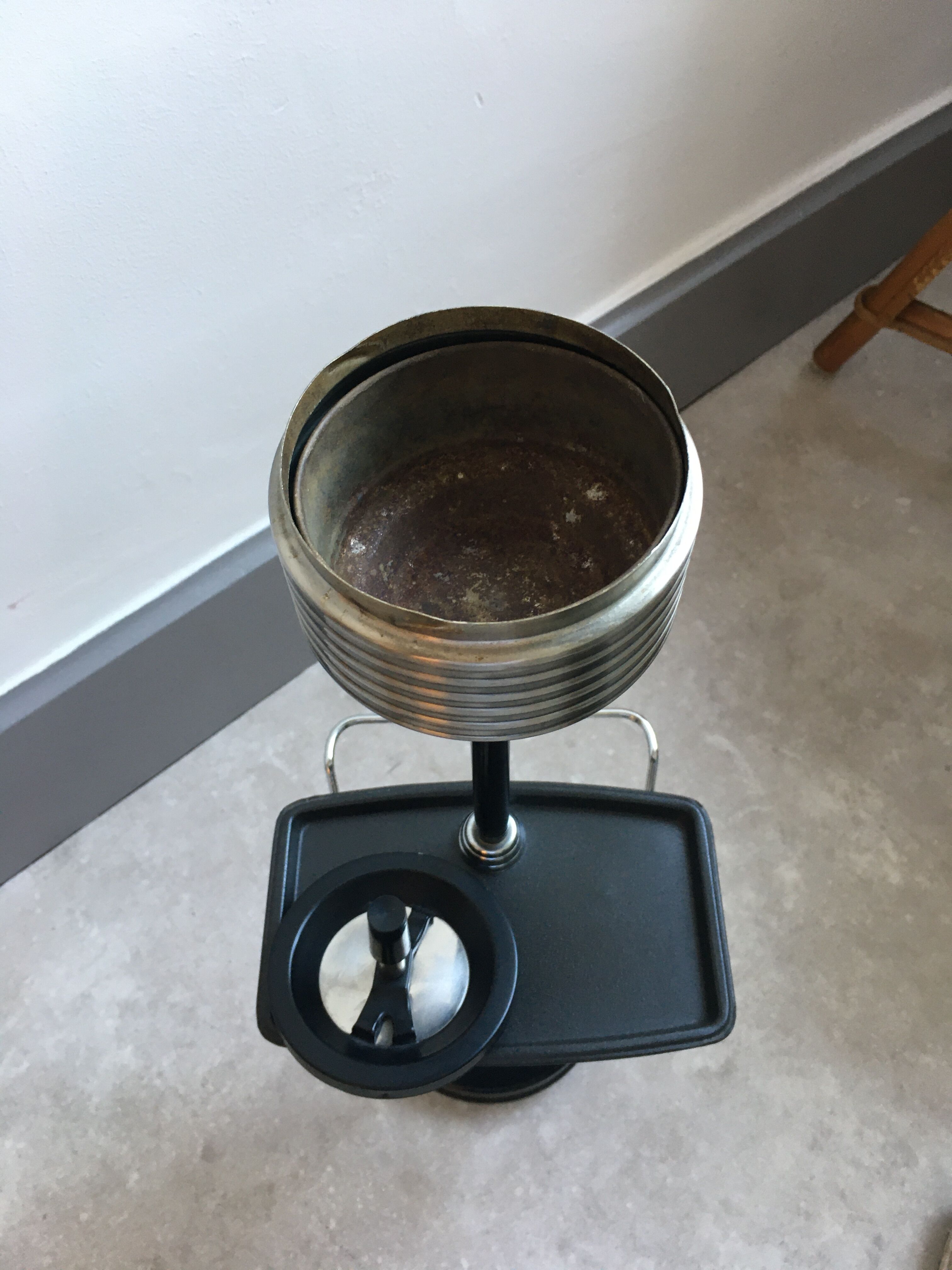 Standing ashtray, 70s