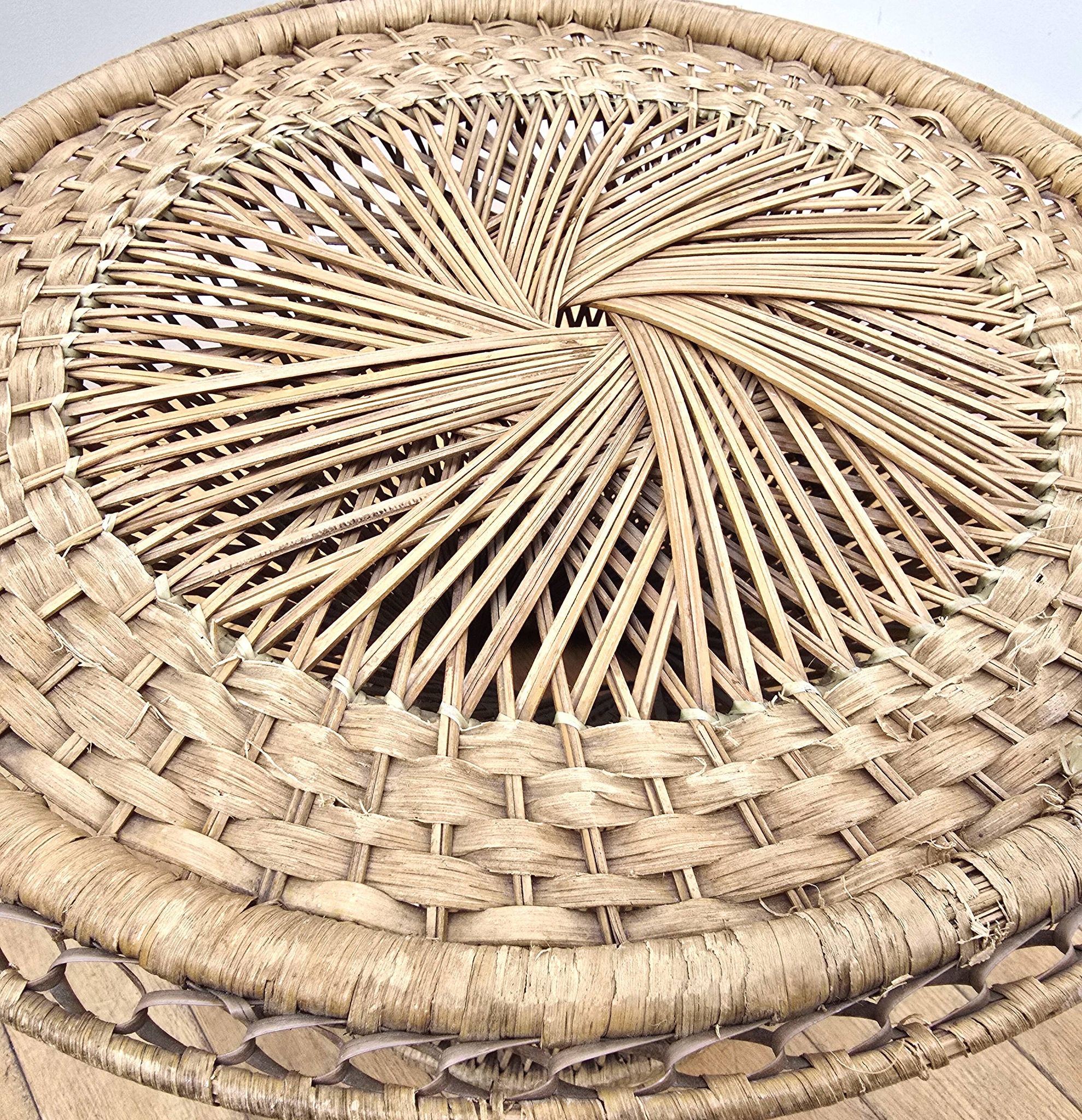 Table d'appoint osier