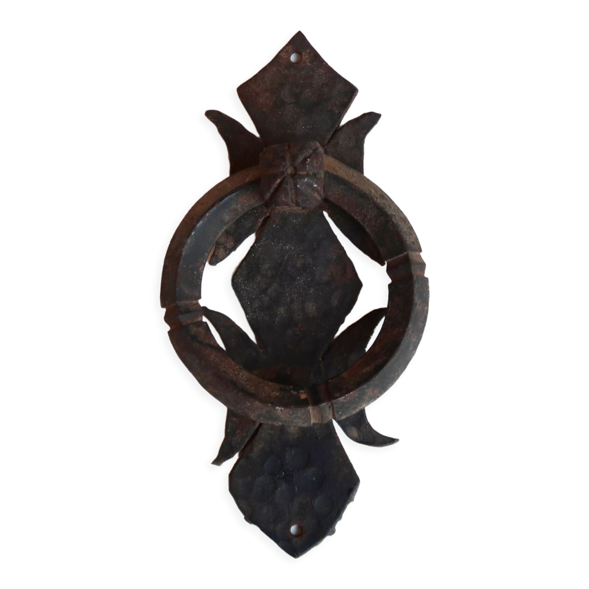 Wrought iron door knocker, 19th century