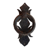 Heurtoir de porte en fer forgé, XIXème