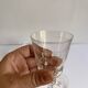 Verres à liqueur en cristal