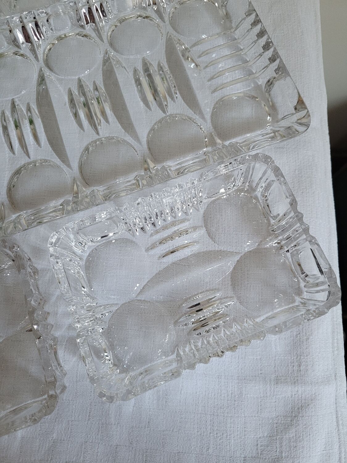 Servant / Crystal serving tray
