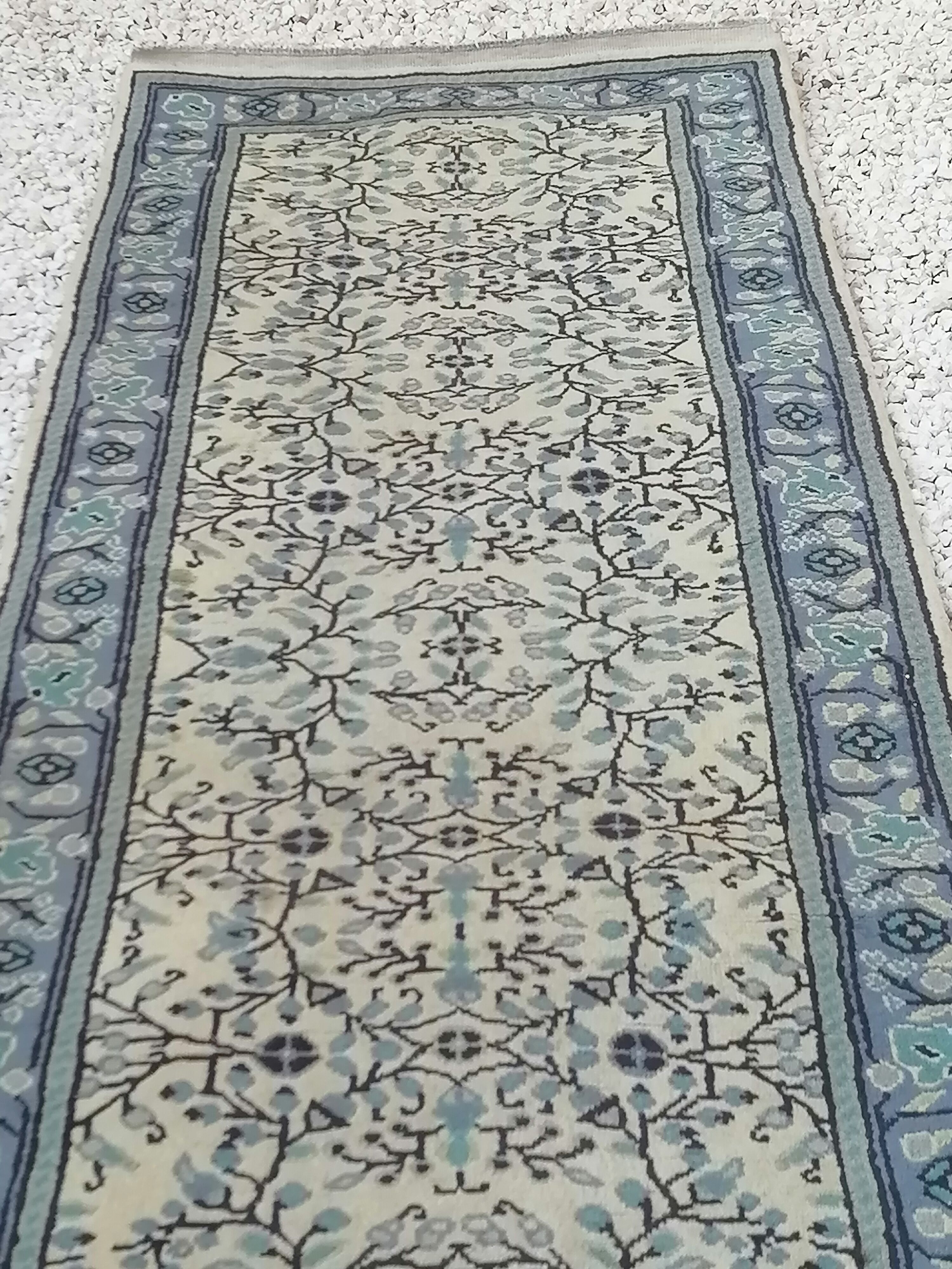 Hallway rug. Handmade wool. Tunisia. (285x70)