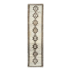 1970s Vintage Turkish Oushak Diamond Wool Runner 83x343