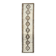 1970s Vintage Turkish Oushak Diamond Wool Runner 83x343