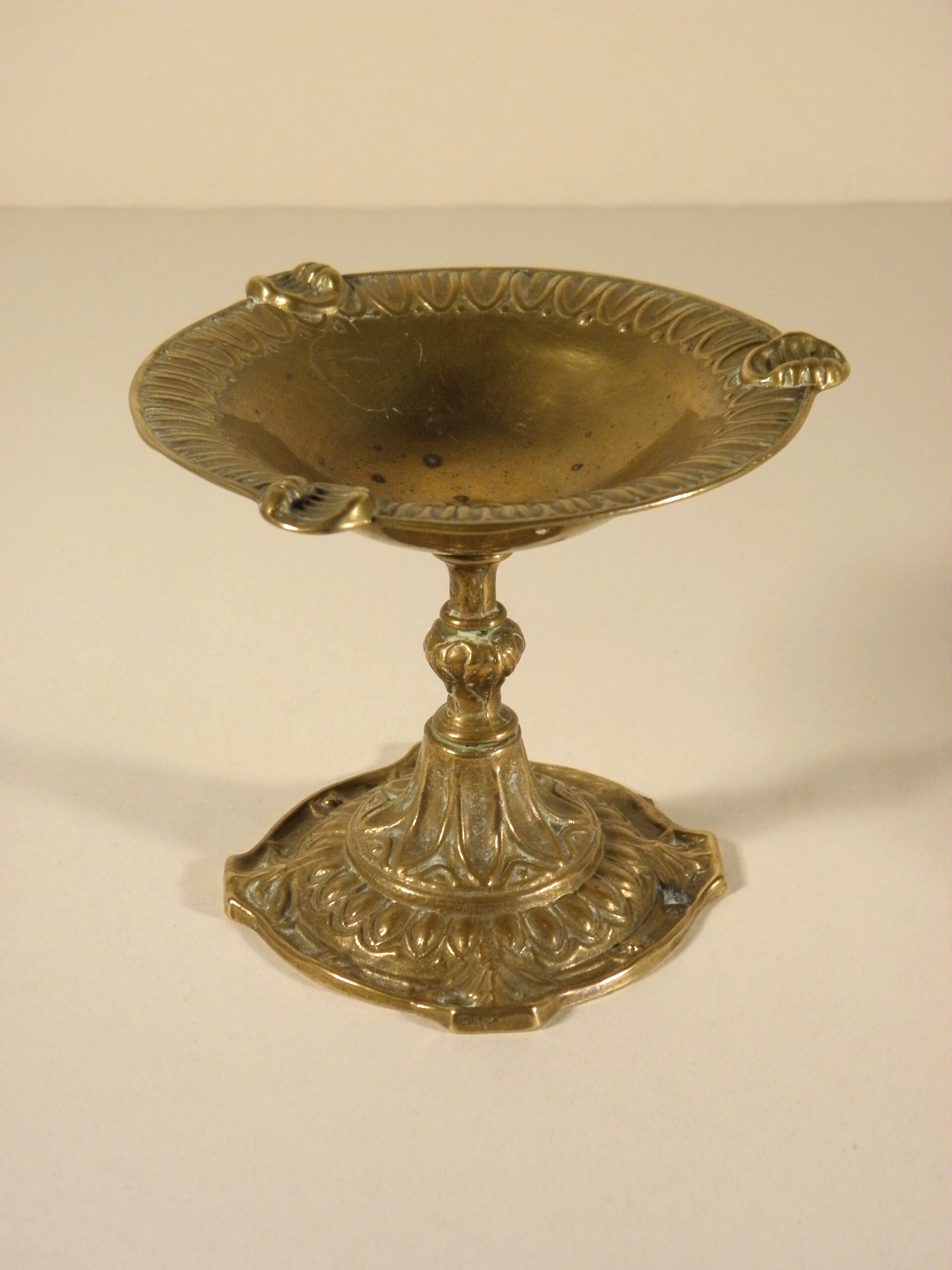 Brass "cut" ashtray