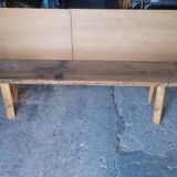 165 cm solid wood bench