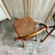 Chair 56 in arched beech and canning by Michael Thonet for Thonet Wien