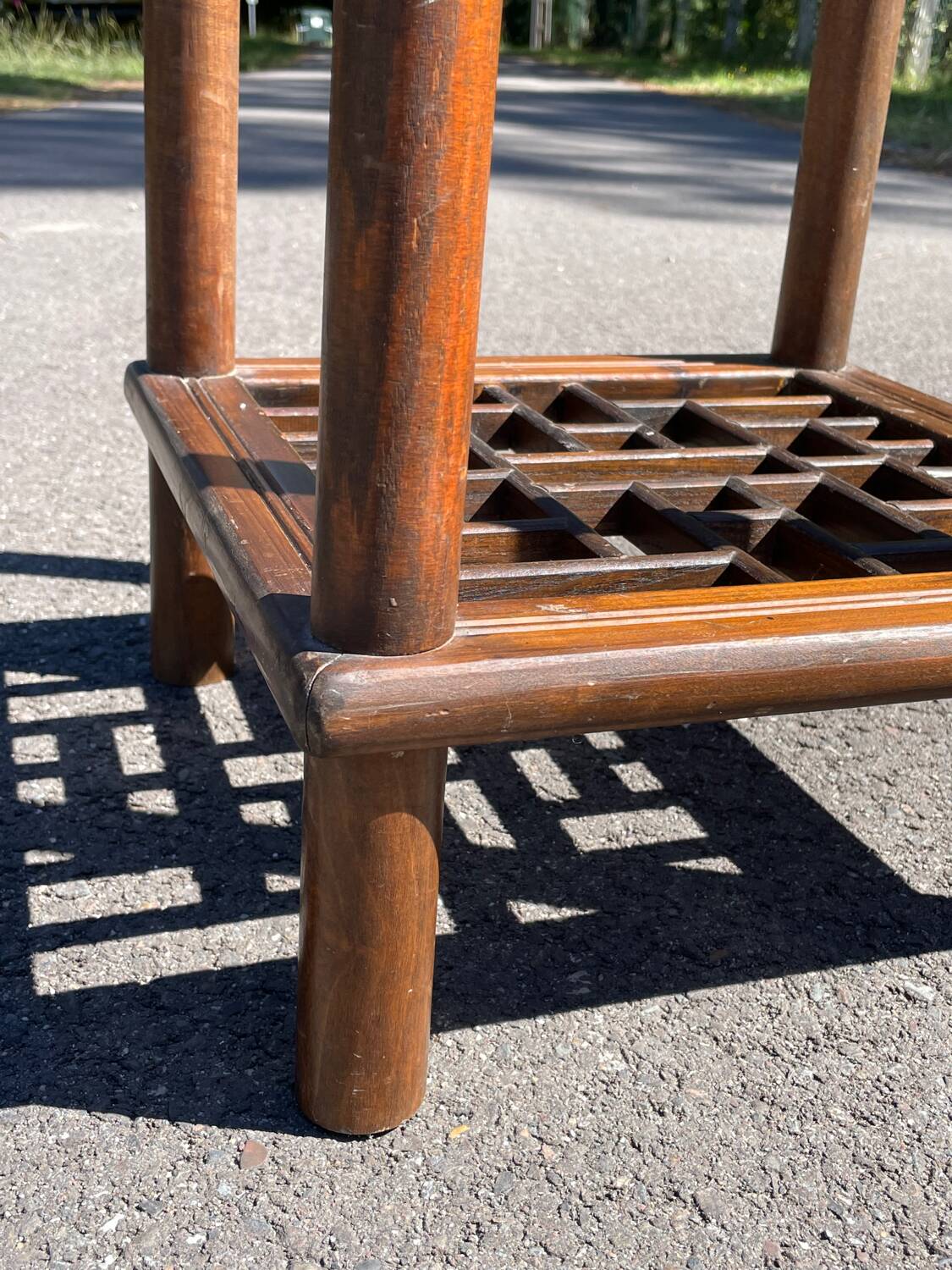 Chinese wooden tea table