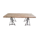 Large dining Table solid wood stayed industrial style
