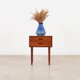 Teak bedside table, Danish design, 1970s, made in Denmark