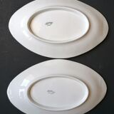 Two Limoges porcelain raviers