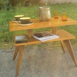 Table vintage pieds compas