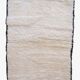 Tapis Blanc Beni Ouarain - 170 x 123 cm