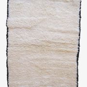 Beni Ouarain White Rug - 170 x 123 cm