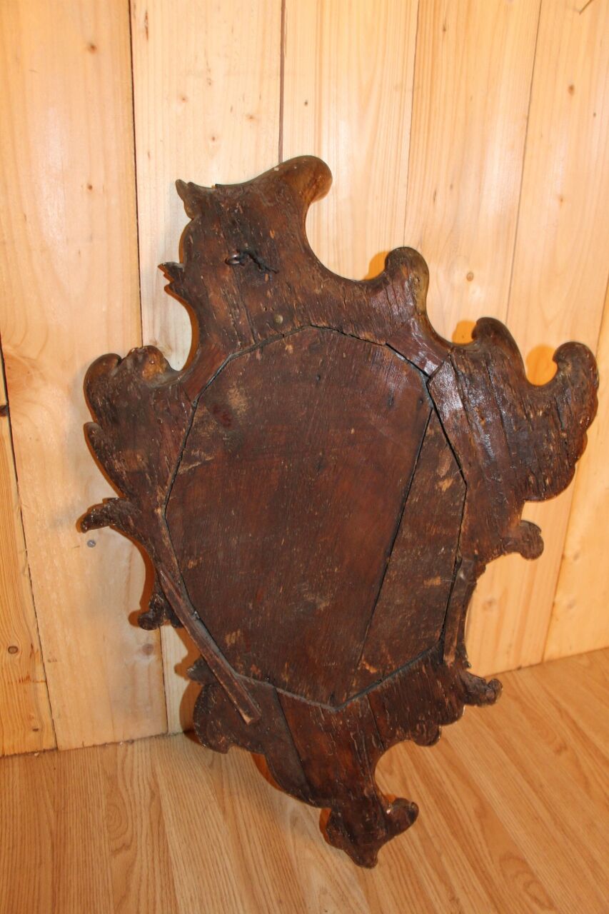 Italian Rococo mirror of eighteenth period - 78x53cm