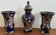 22K three piece set, Echt Cobalt Bareuter Bavaria Germany