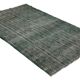 Tapis vintage tissé à la main turc unique en son genre - charme vintage rustique 253x 160 cm