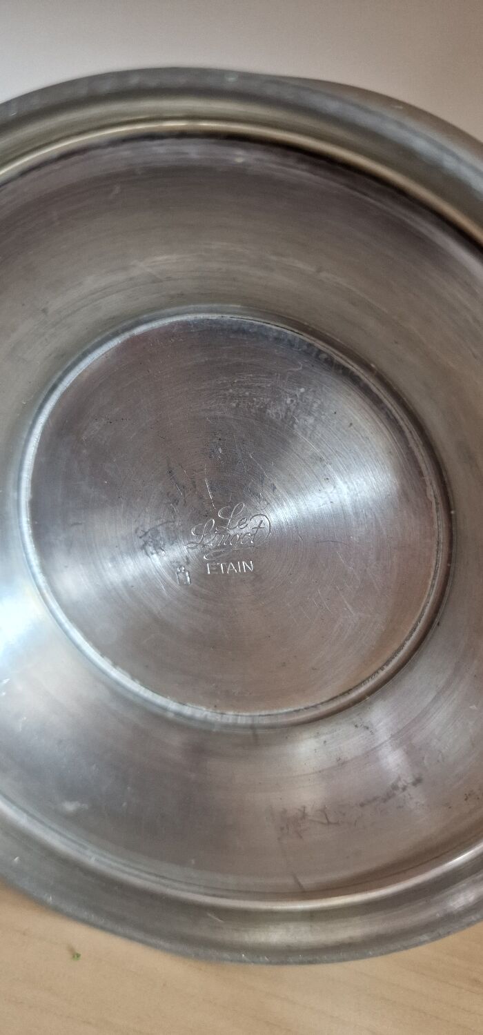 VMC glass and tin picflowers