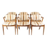 Set Of Six Dining Chairs Model 42 Made In Teak By Kai Kristiansen From 1960
