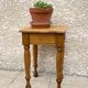 Light wood stool turned years 70/80