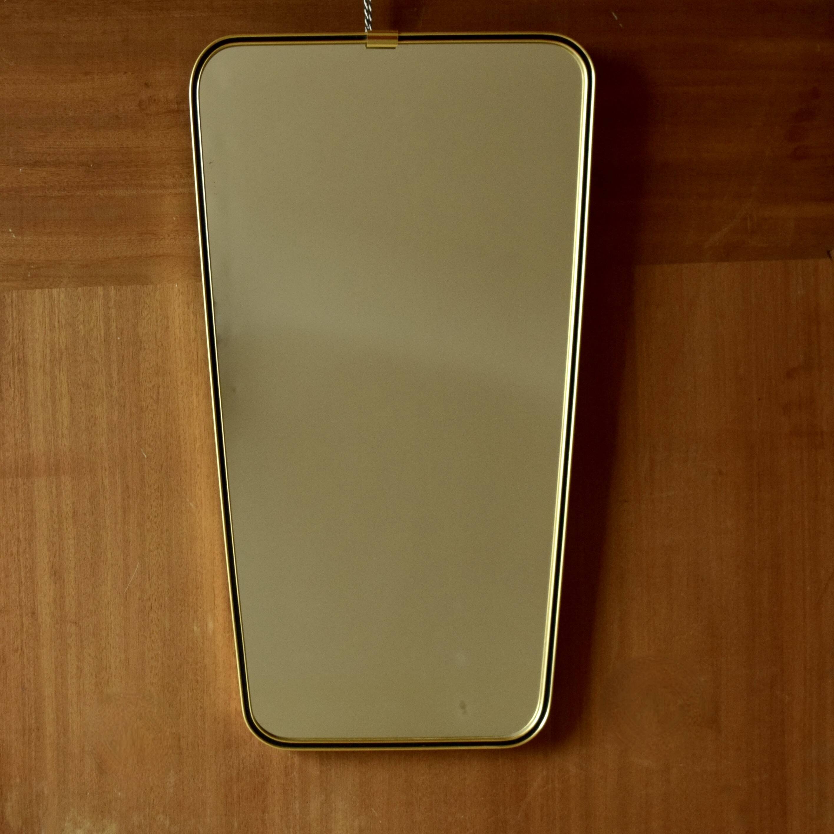 Old rearview mirror - Height: 61 cm - 1950s -