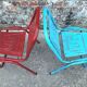 Lot de 6 chaises vintage JYM, meubles sièges industriels