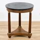 Empire side table in mahogany and marble – Late 19th century
