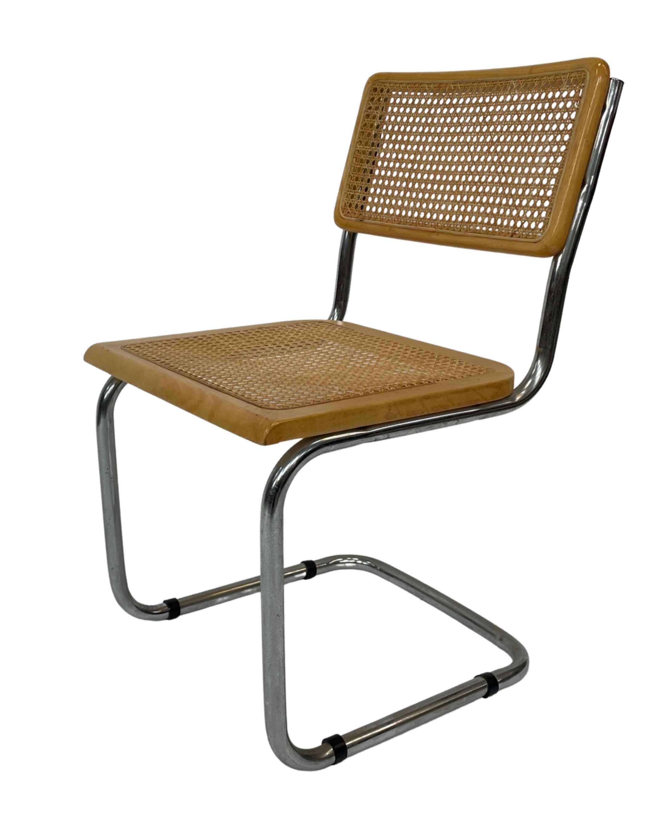 Cesca design chair b32 model in chrome design