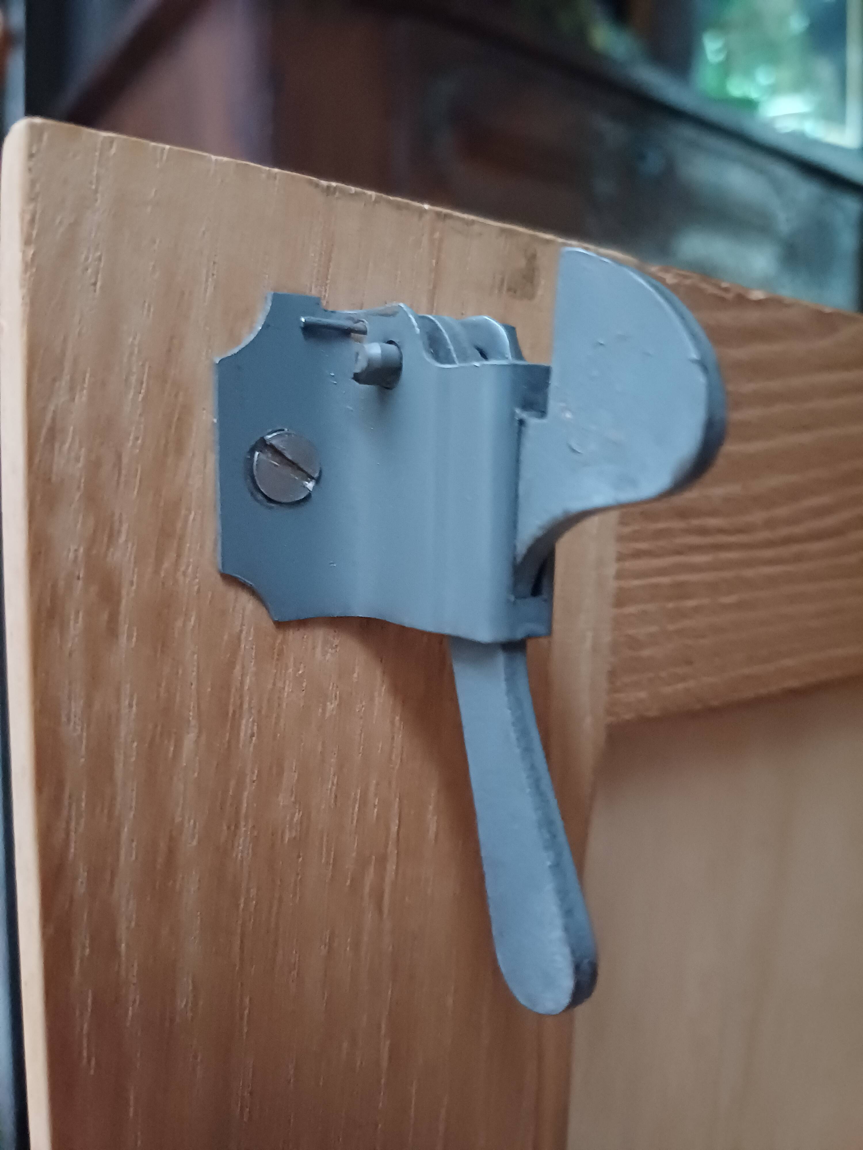 Grande Bibliothèque, Vitrine en bois massif, Design Fonctionnel 1950, 1960