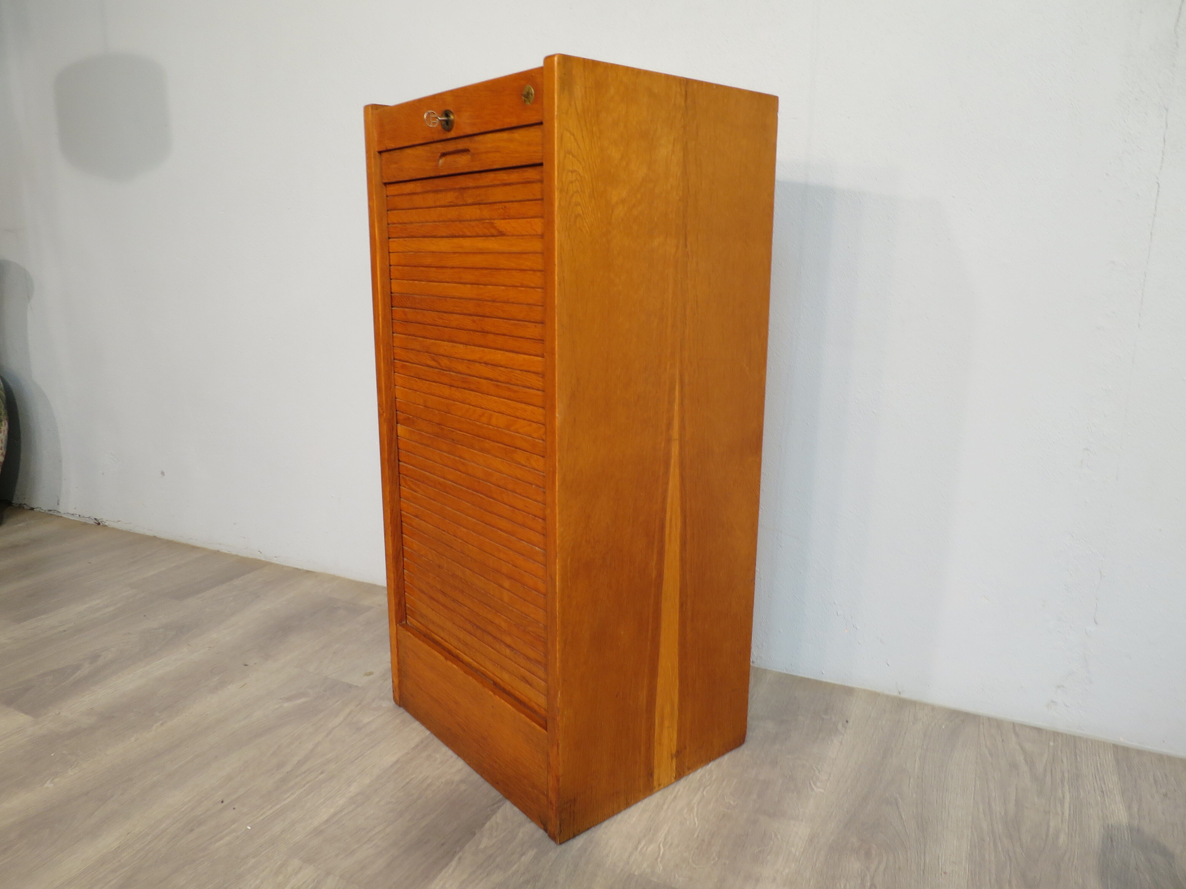 1950s curtain cabinet