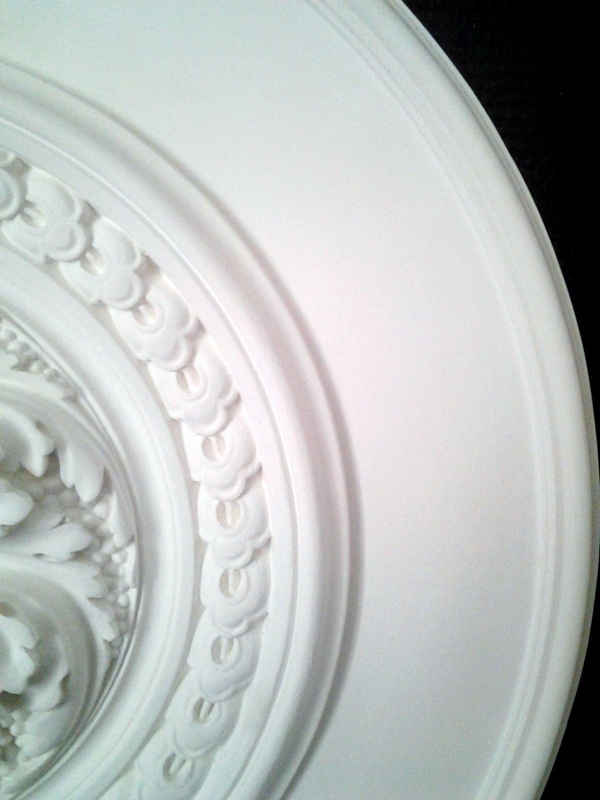 Rosette in staff, reinforced plaster 60cm