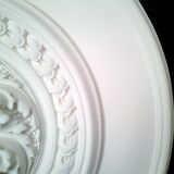 Rosette in staff, reinforced plaster 60cm