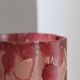 Legras quadrilobed vase from the "ruby" series in glass (1900 - 1910)