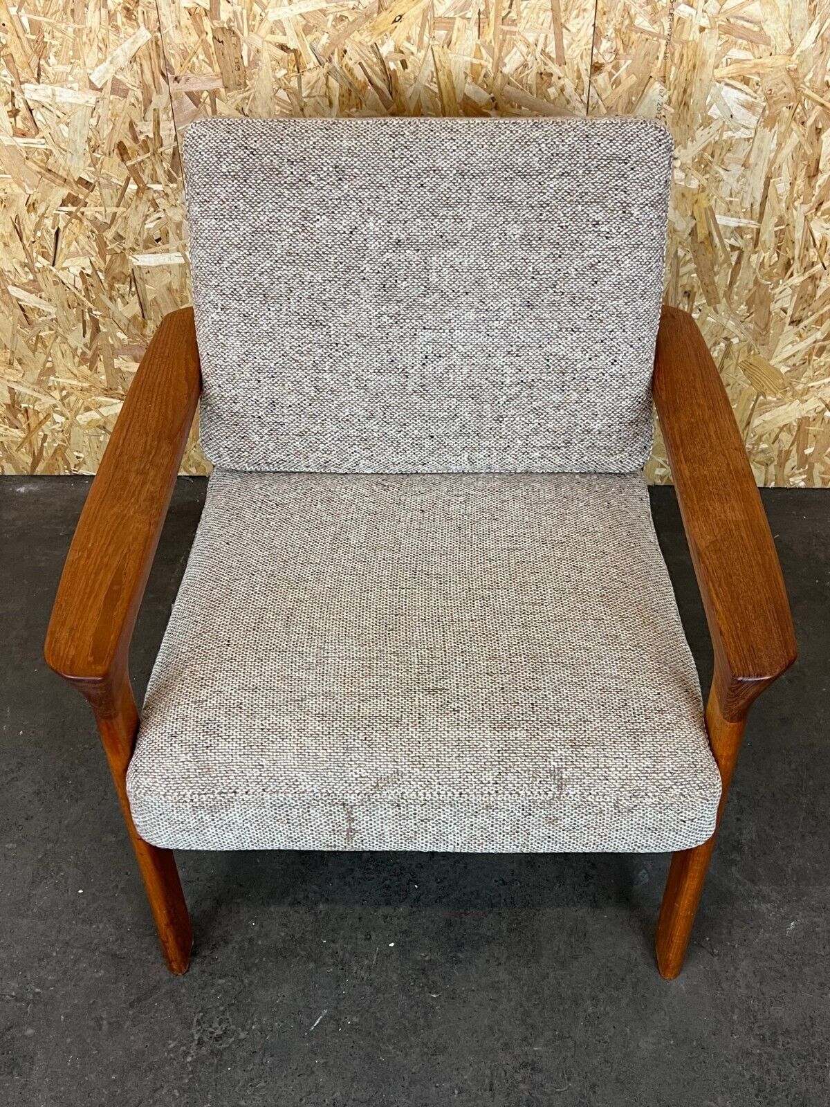 60s 70s Teak Easy Chair Sven Ellekaer for Komfort Design Denmark