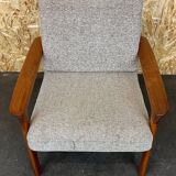 60s 70s Teak Easy Chair Sven Ellekaer for Komfort Design Denmark