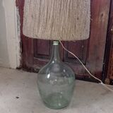 Jute rope lamp